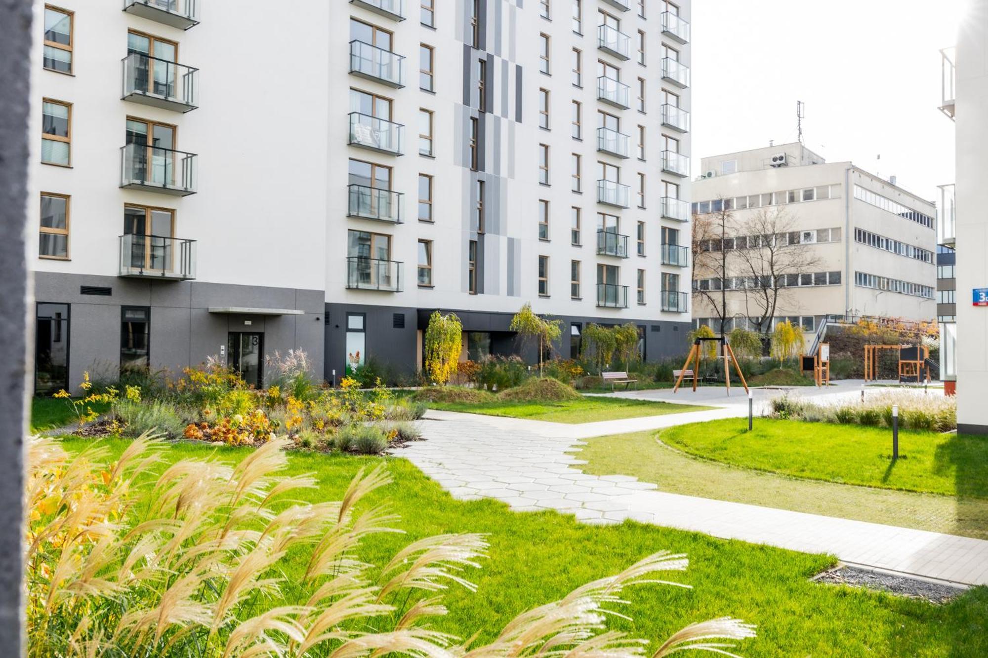 Aparthotel Mokotow Business Center By Noclegi Renters Варшава Экстерьер фото