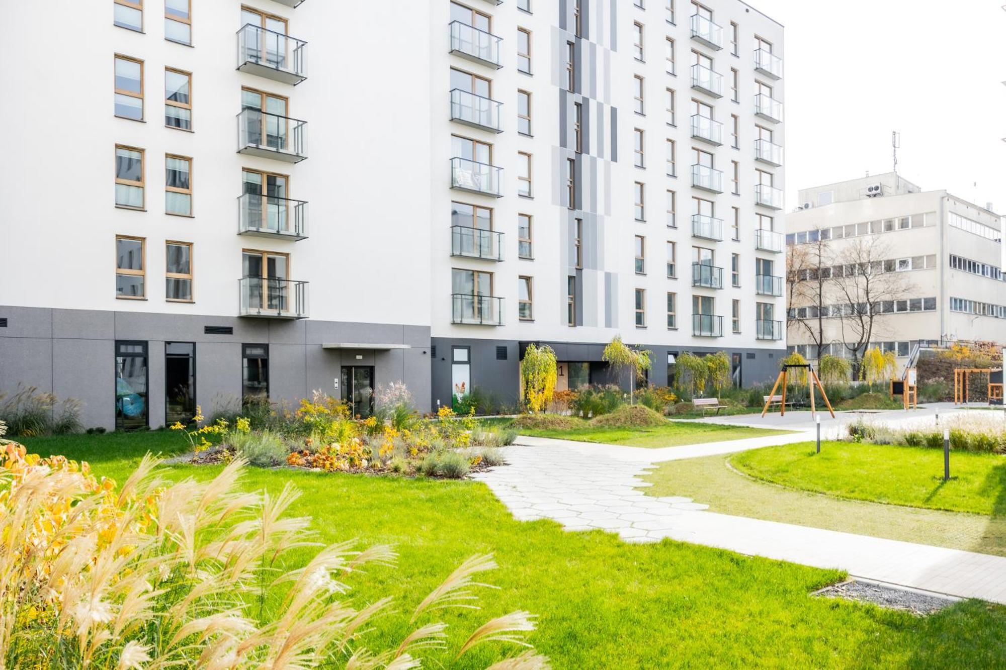 Aparthotel Mokotow Business Center By Noclegi Renters Варшава Экстерьер фото