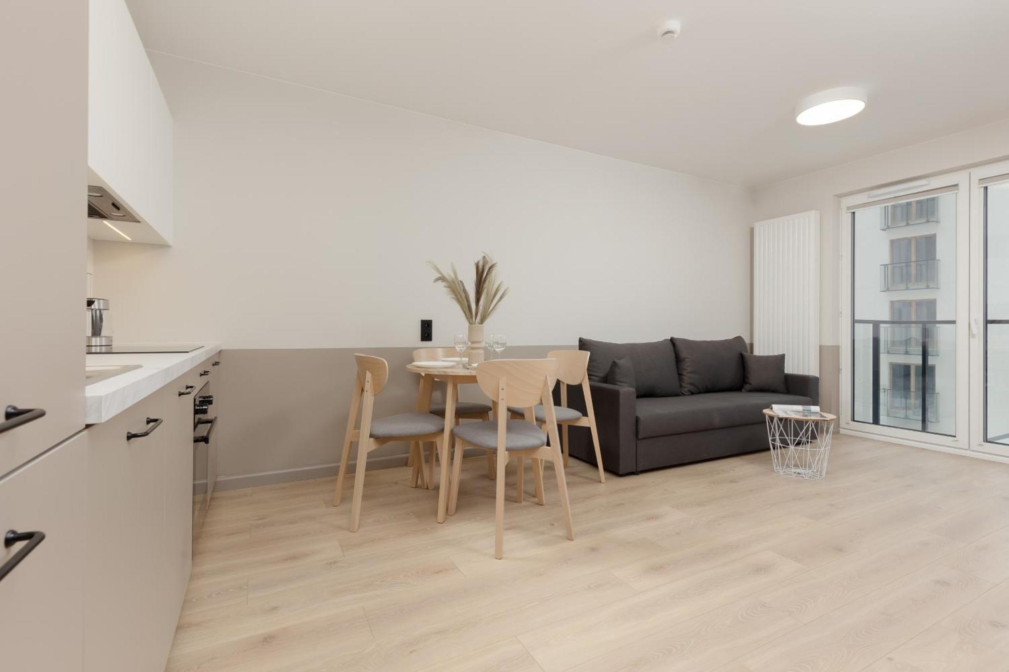 Aparthotel Mokotow Business Center By Noclegi Renters Варшава Экстерьер фото