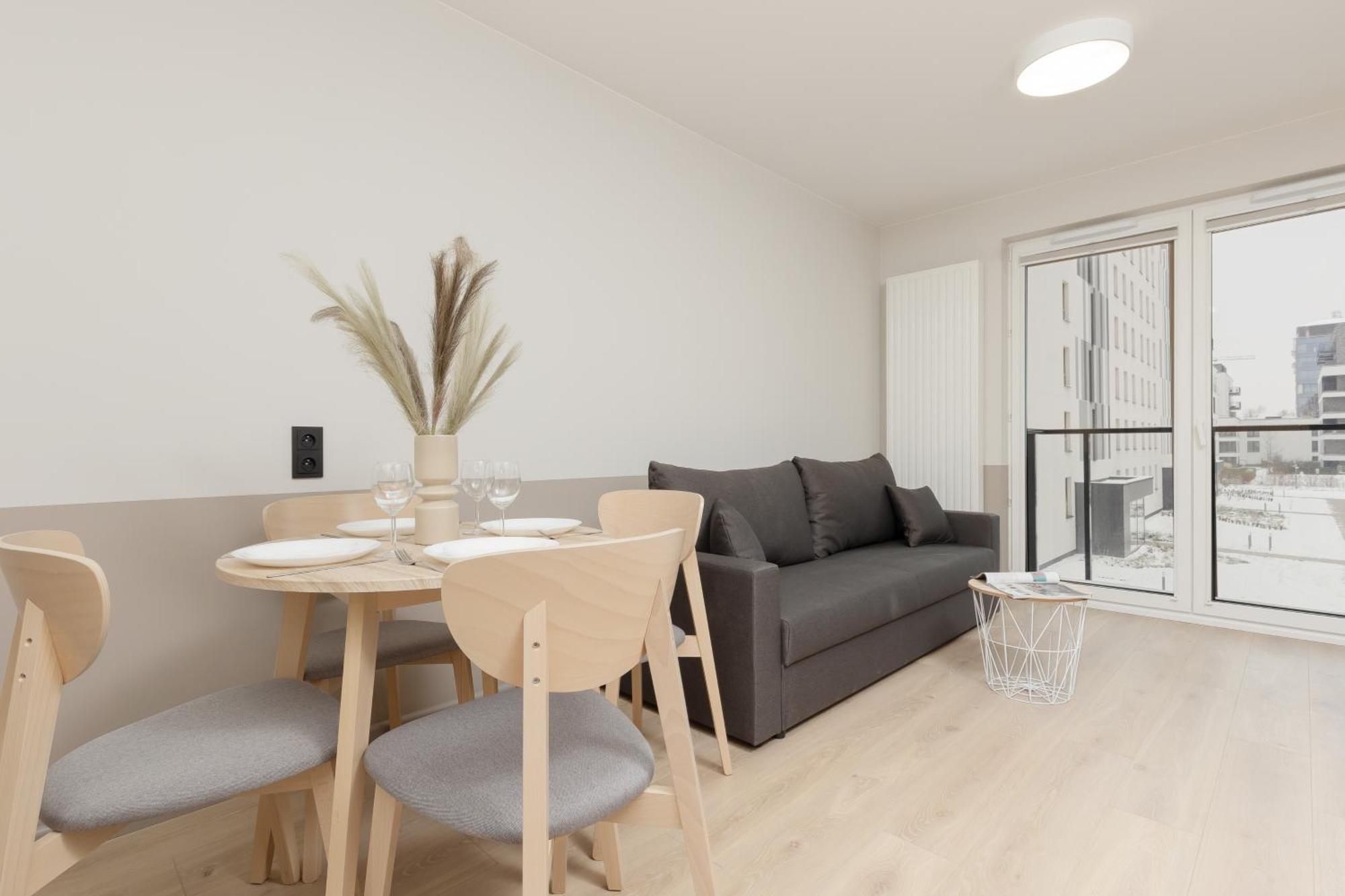 Aparthotel Mokotow Business Center By Noclegi Renters Варшава Экстерьер фото