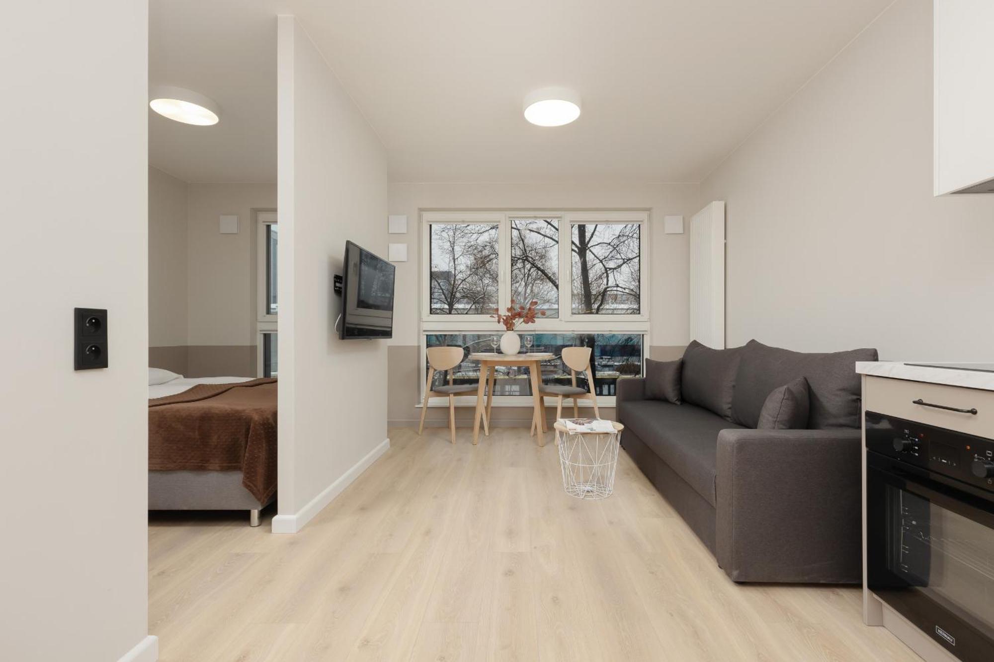 Aparthotel Mokotow Business Center By Noclegi Renters Варшава Экстерьер фото