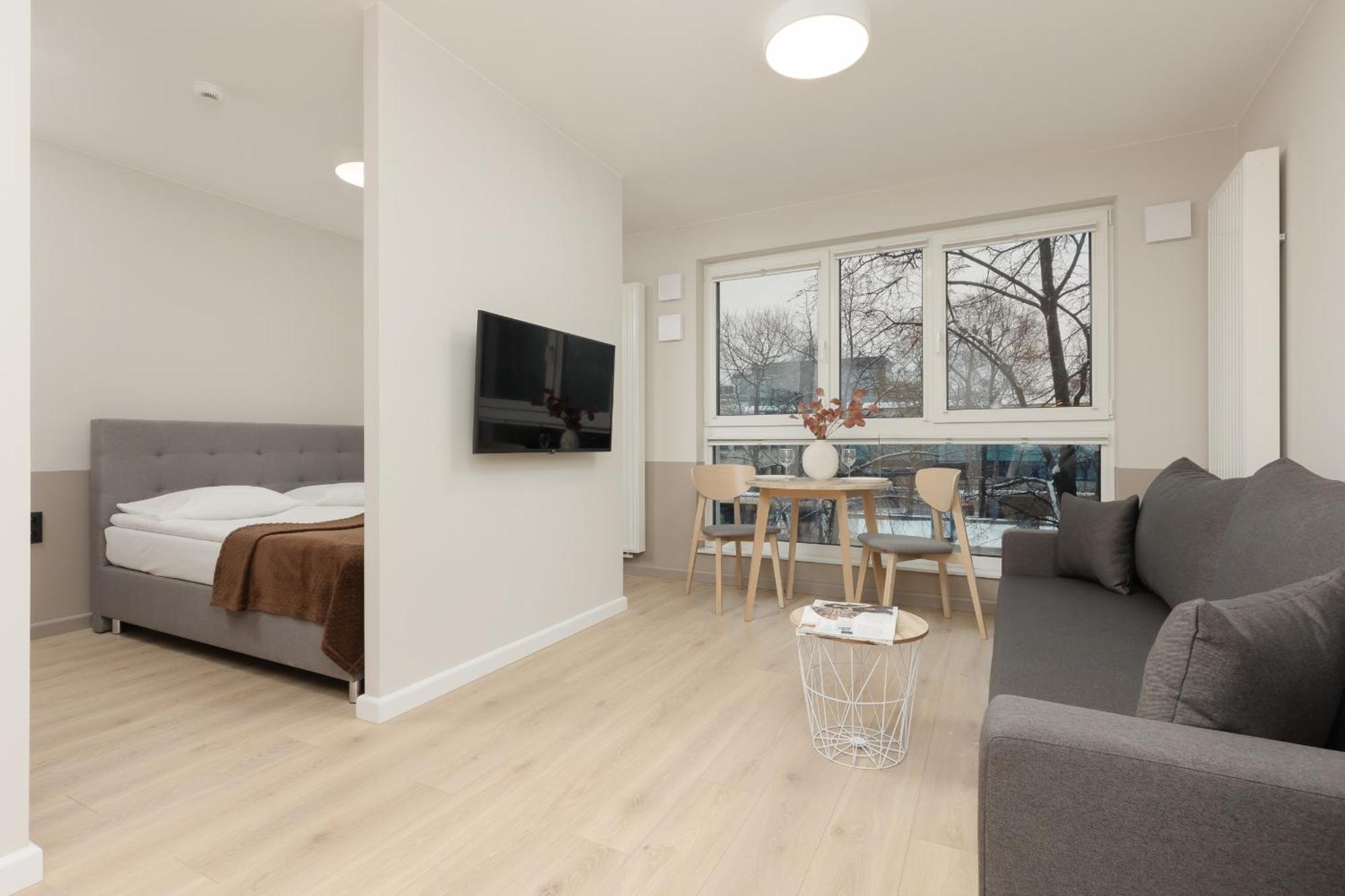 Aparthotel Mokotow Business Center By Noclegi Renters Варшава Экстерьер фото